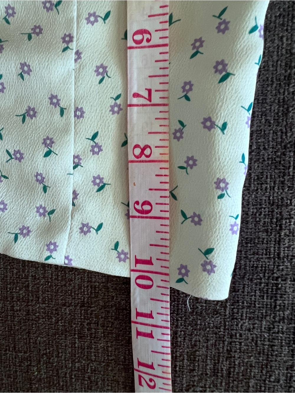 Princess Polly Light Green Floral Babydoll Cropped Tank Top Size XS/S - Picture 7 of 10